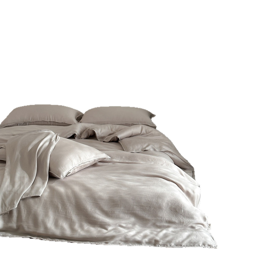 High-quality cotton percale bed linen with an extra soft feel and hidden zipper