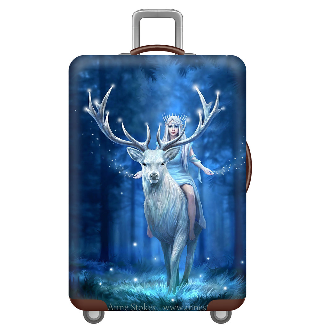 Unisex Hard-shell Travel Suitcase with Funny Panda Design Kalsten