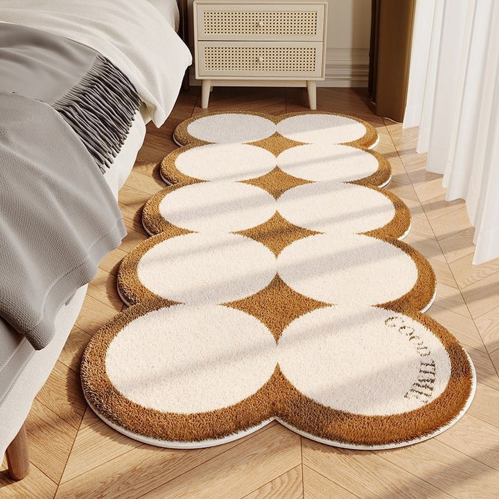 Decorative Scalloped Area Rug Kalsten