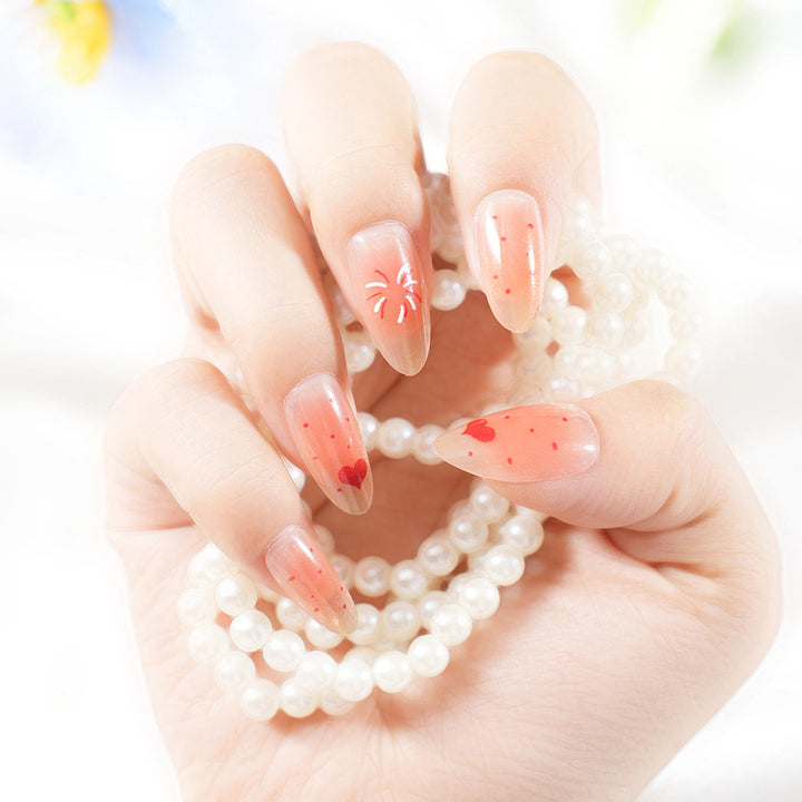 Elegant Coffin Press-On Nail Set Kalsten