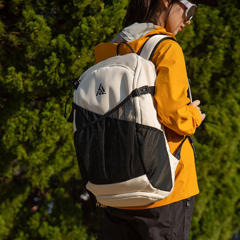 Functional Mesh Panel Adventure Backpack