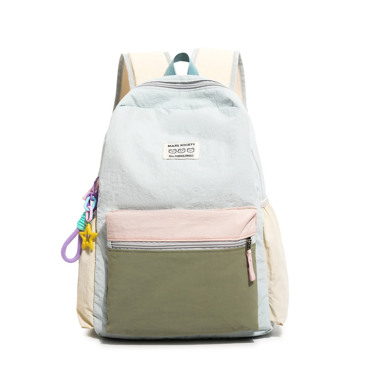 Color-Block Casual Backpack Kalsten