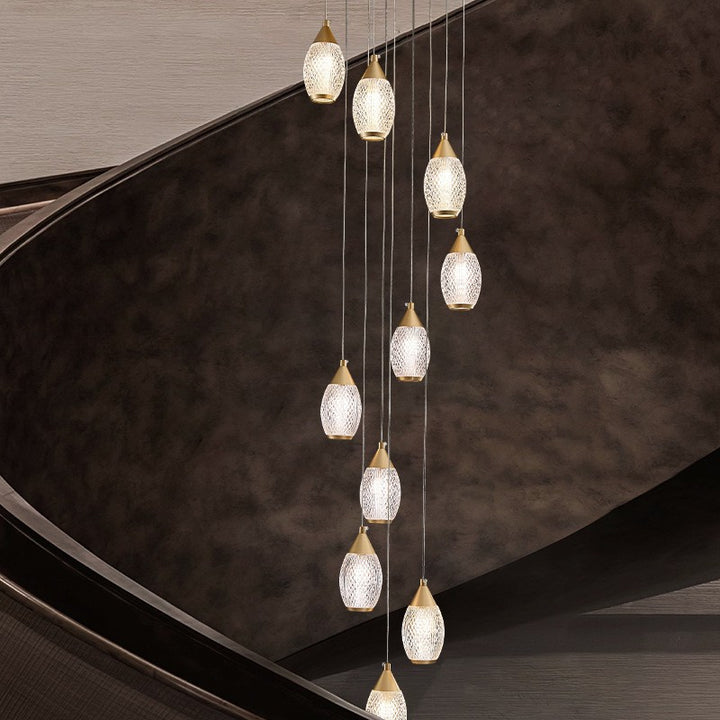 Elegant Multi-Layer Pendant Light