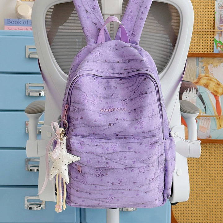 Stylish Heart Pattern Backpack Kalsten