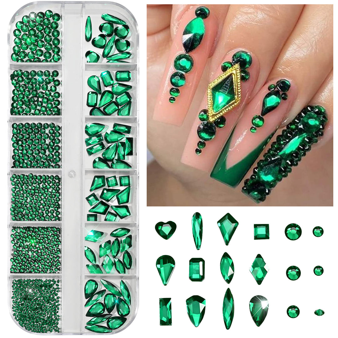 Premium Nail Art Rhinestone Collection
