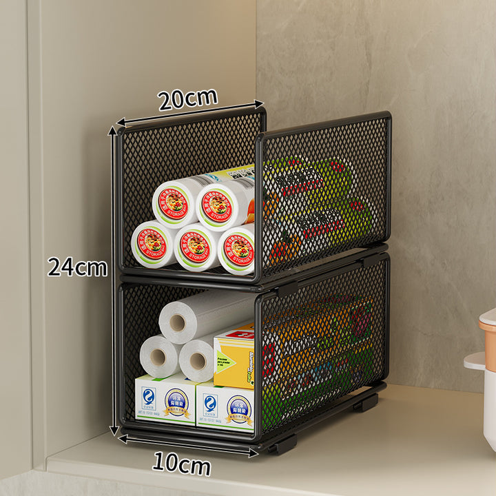 Mesh Storage Organizer with Adjustable Dividers Kalsten