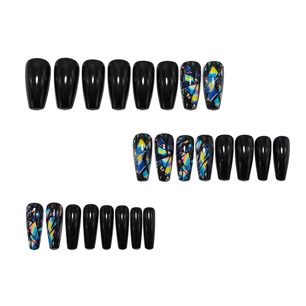 Artificial nails with elegant geometric design Kalsten