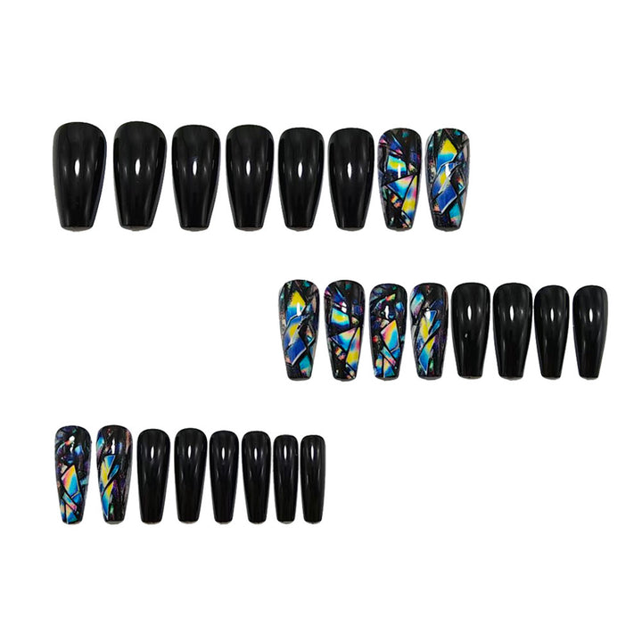 Artificial nails with elegant geometric design Kalsten