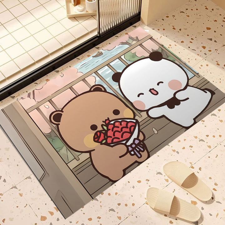 Cute Cartoon-Themed Area Mat