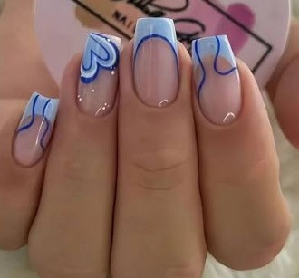 Heart-Design Acrylic Nail Art Set Kalsten
