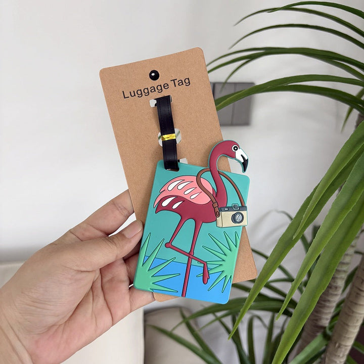 Cute Panda-Themed Luggage Tag Kalsten