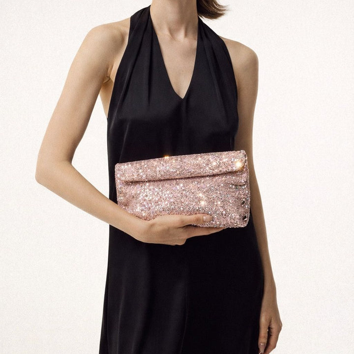 Sparkling Beaded Clutch Purse