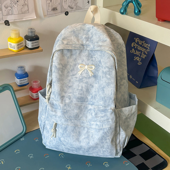 Playful Embroidered Backpack Kalsten