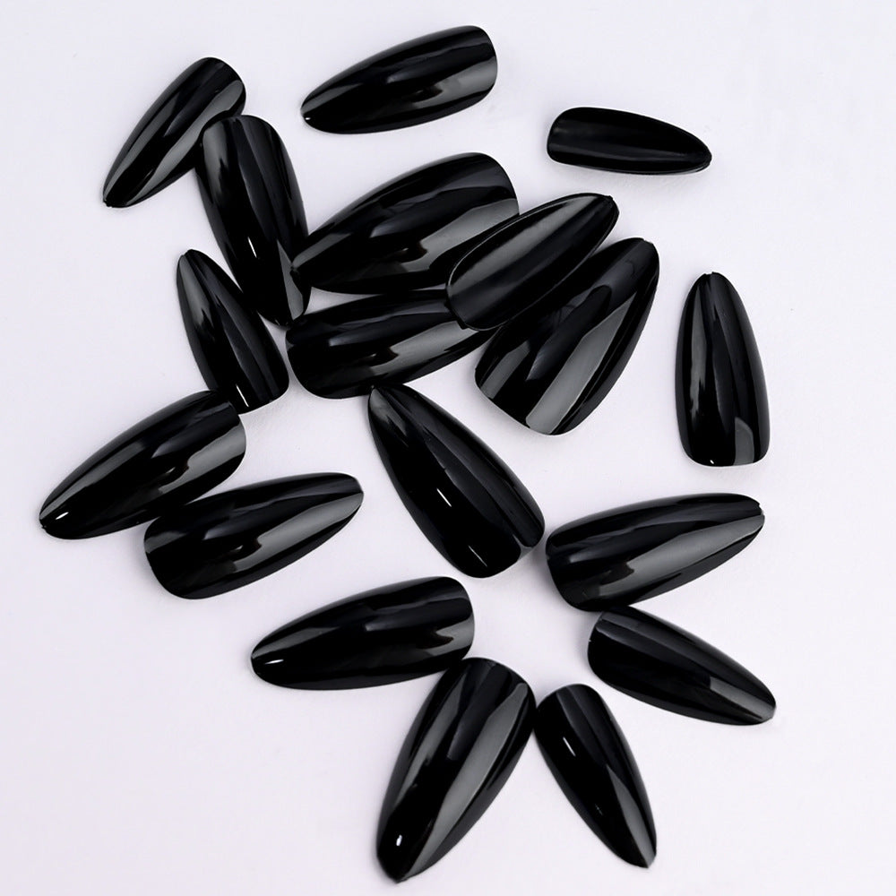 Elegant Almond-Shaped Press-On Nail Tips Set