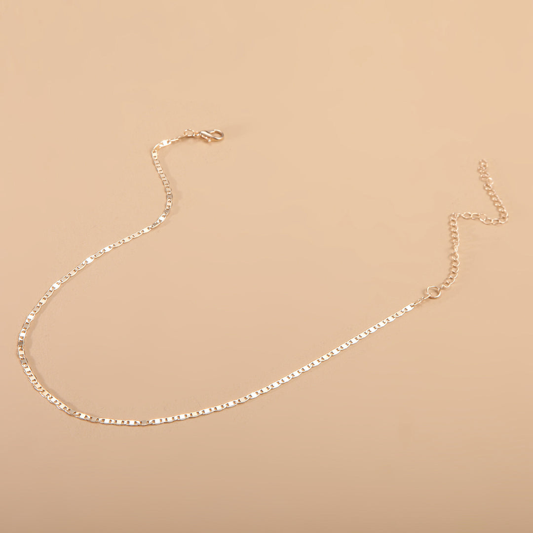 Stylish Silver Necklace Kalsten
