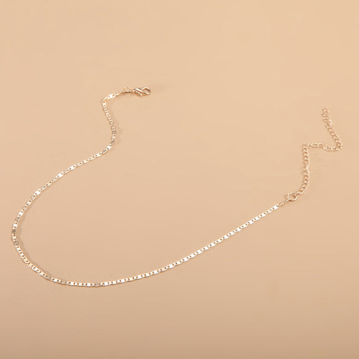 Stylish Silver Necklace Kalsten