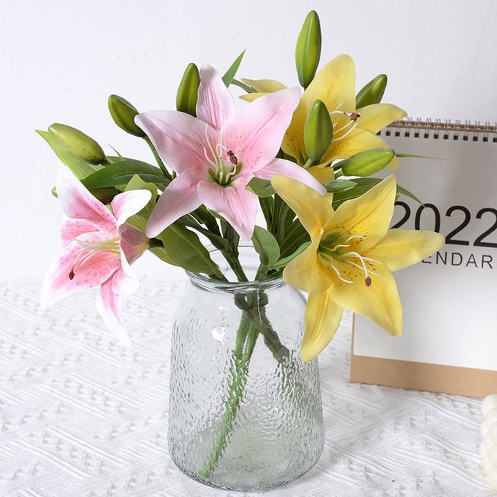 Realistic Artificial Lily Stem
