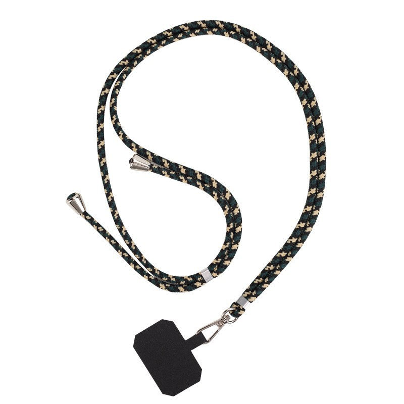 Colorful Braided Lanyard with ID Holder Kalsten