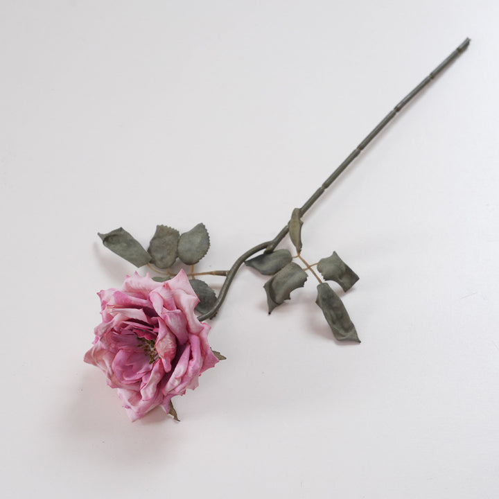 Realistic Silk Rose Stem