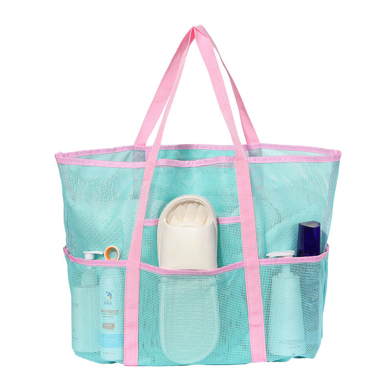 Spacious and Breathable Beach Bag Made of Mesh Material Kalsten
