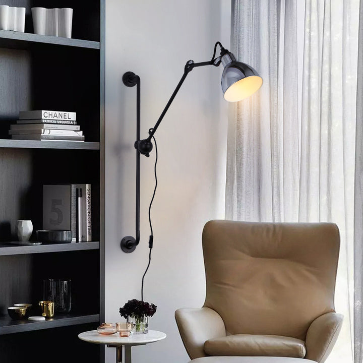 Adjustable Wall-Mounted Task Lamp