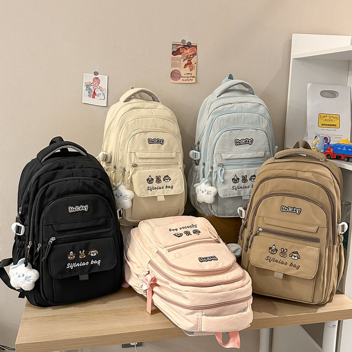 Cute Illustrated Character-Themed Backpack Kalsten
