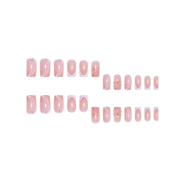 Elegant Nail Art Press-On Set Kalsten