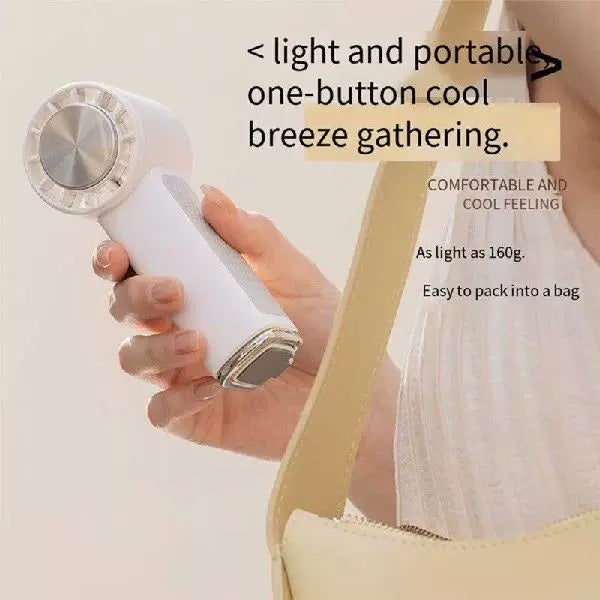 Women's One Size Portable Bladeless Personal Fan with Adjustable Tilt Angle and Silent Motor with Three Speeds Kalsten