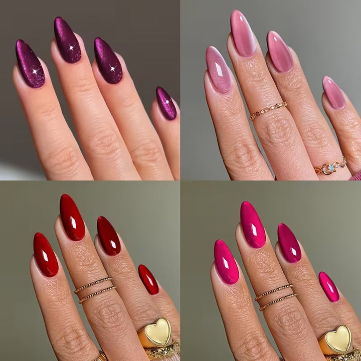 Glossy Stiletto Nail Tips Kalsten