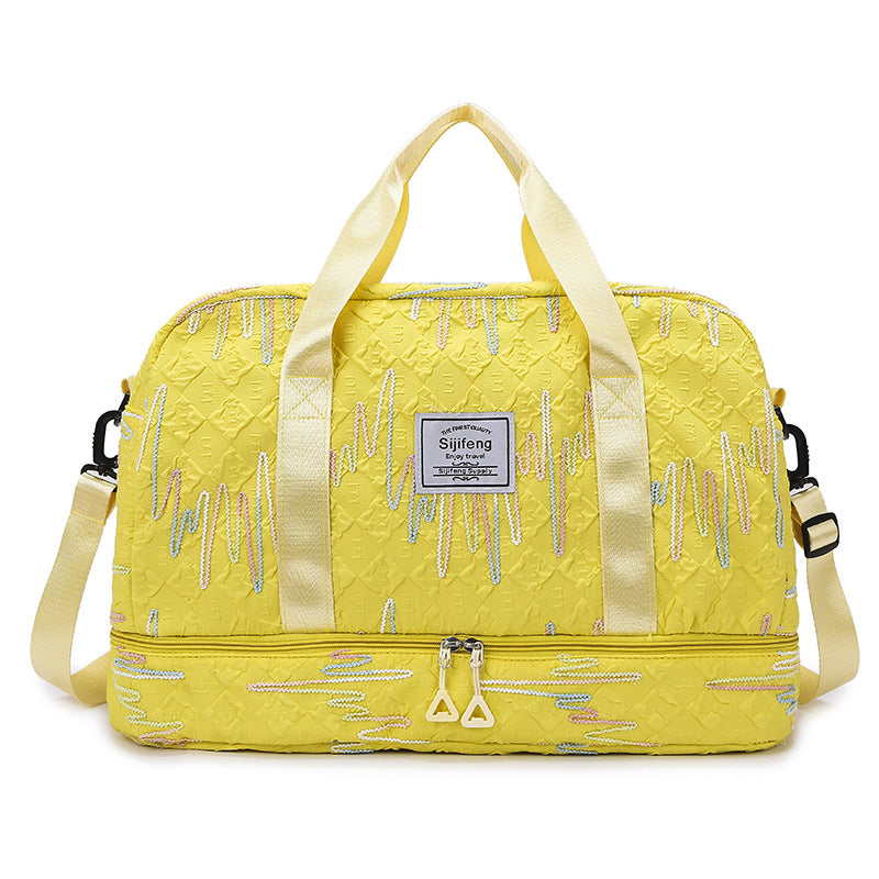 Quilted Lightweight Travel Weekender