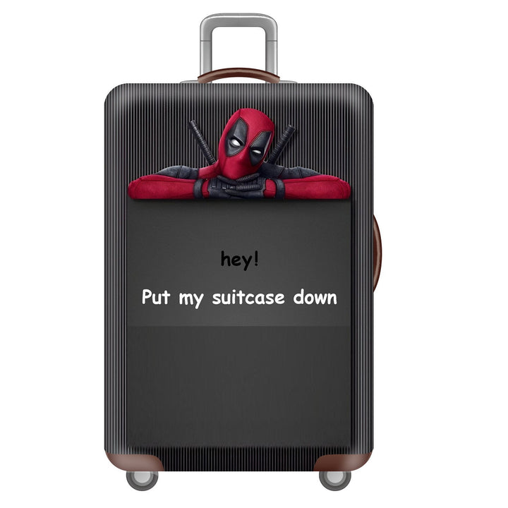 Unisex Hard Shell Suitcase with Dreamy Landscape Design Kalsten