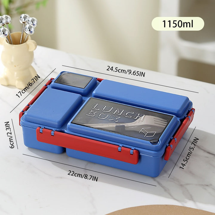 Multi-Compartment Meal Prep Lunch Box with Airtight Seal