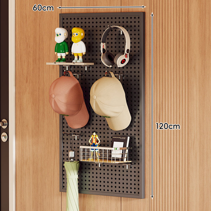 Wall-Mounted Pegboard Organizer
