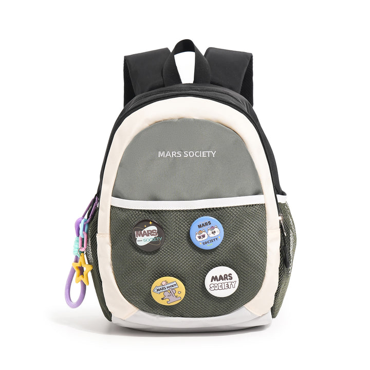 Trendy Lightweight Backpack with Fun Patches Kalsten