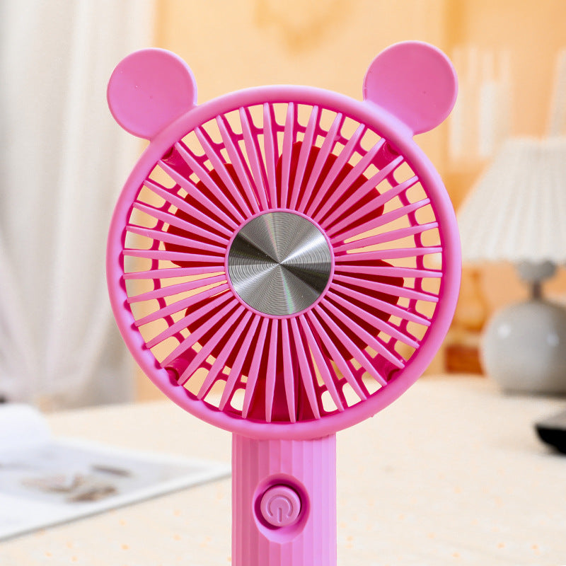 Women's Portable Hand Fan with Animal Ears Kalsten