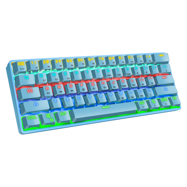 Compact Mechanical Gaming Keyboard with Backlit Keys Kalsten