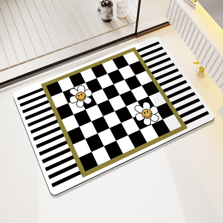 Decorative Bath Mat Kalsten