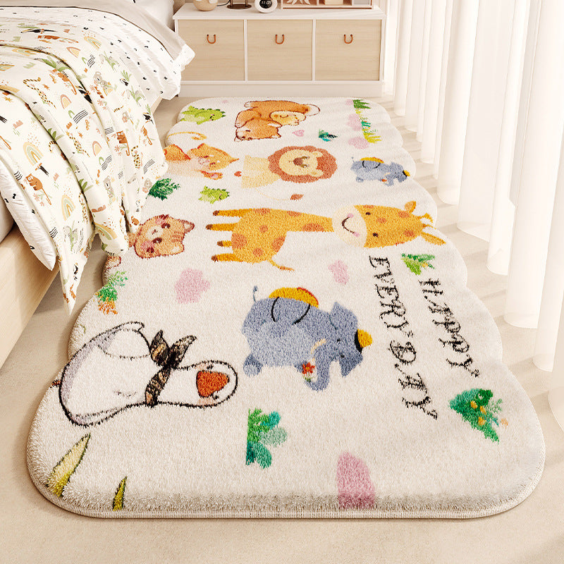Cute Cartoon Monster Area Rug for Home