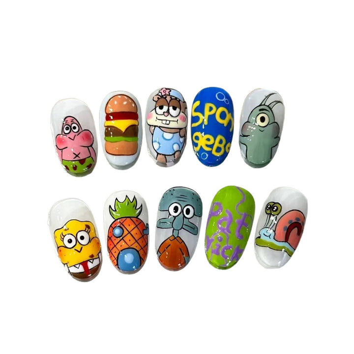Fun Character Nail Art Set Kalsten