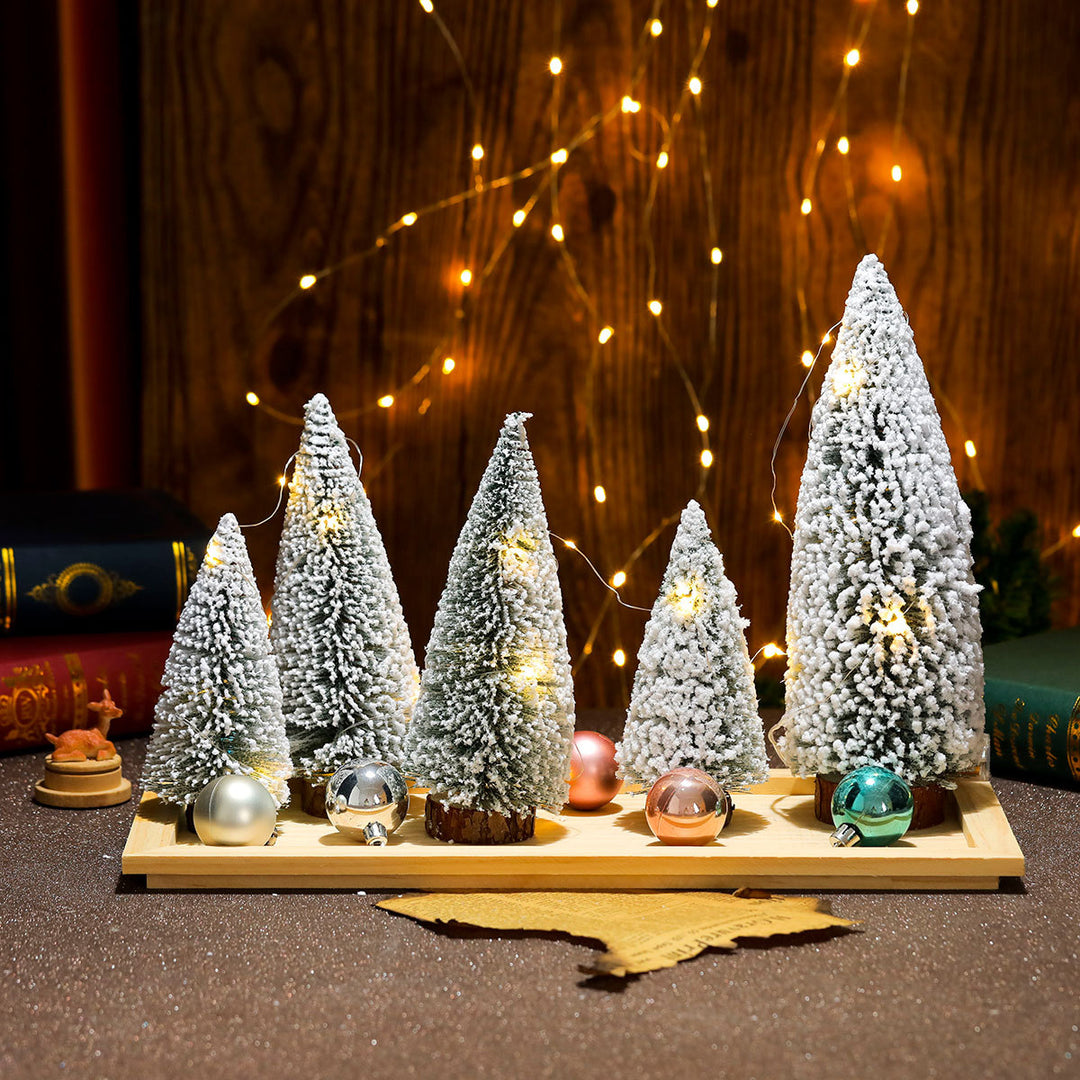 Decorative Miniature Christmas Tree Set Kalsten