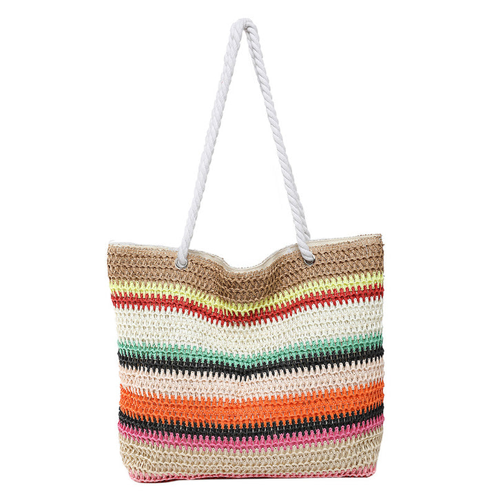 Handwoven Beach Tote Bag
