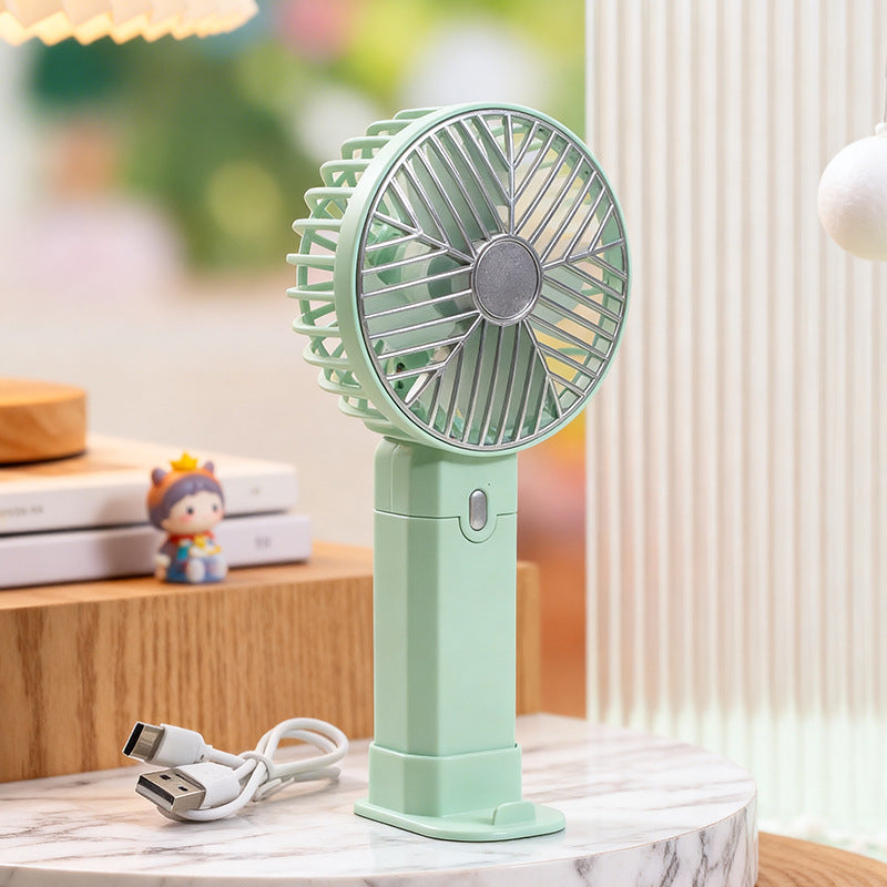 Portable battery-operated handheld fan with multiple speed settings Kalsten