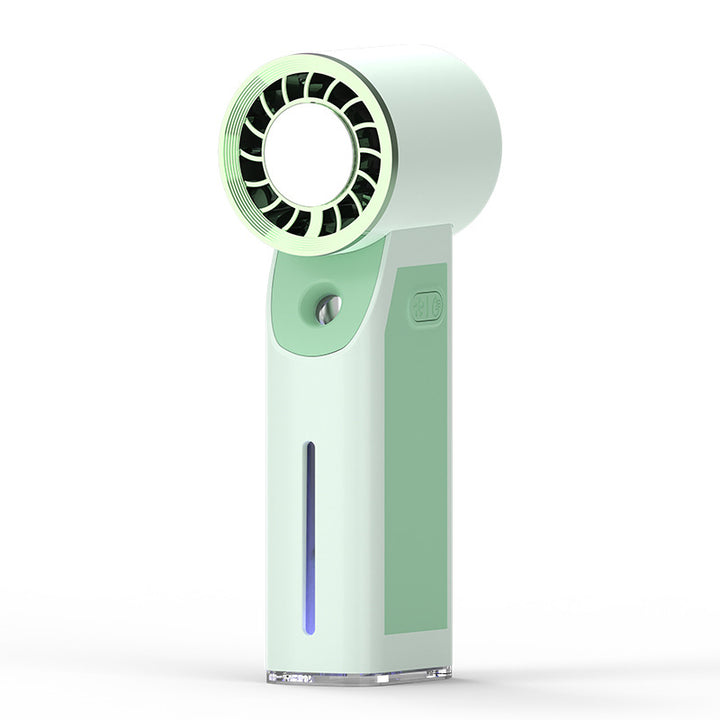 Cooling Portable Facial Mister and Bladeless Cooling Fan USB Rechargeable Hydration Spray Kalsten