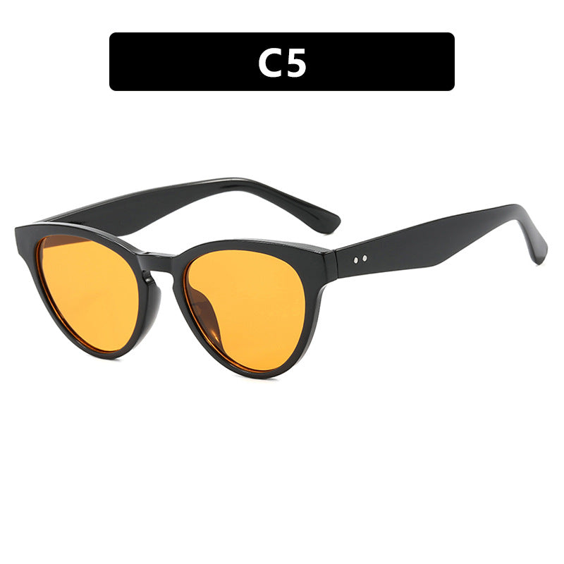 Women's Cat-Eye Sunglasses with UV Protection and Fashionable Frame Kalsten