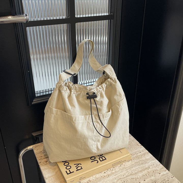 Casual Drawstring Utility Tote