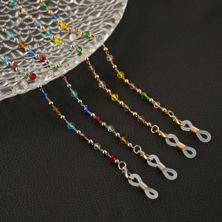 Colorful Crystal Beaded Eyewear Chain Kalsten