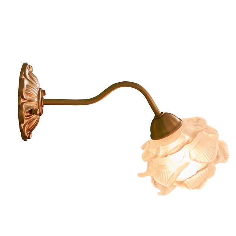 Elegant Floral Wall Sconce