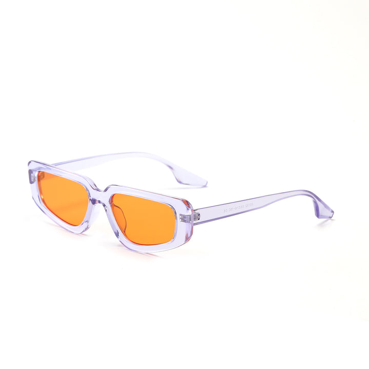 Women's stylish square sunglasses with modern high-gloss plastic frame Kalsten