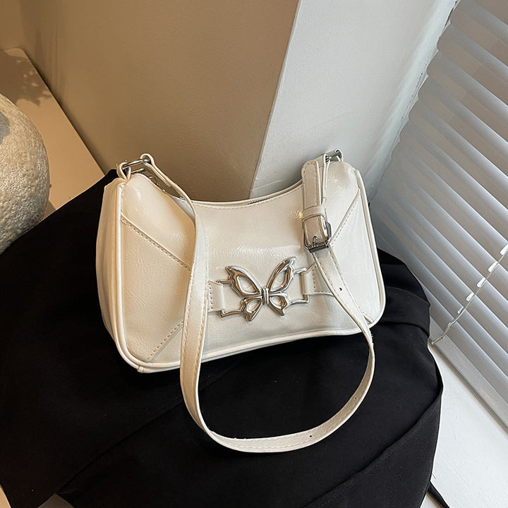 Elegant Butterfly-Embellished Handbag