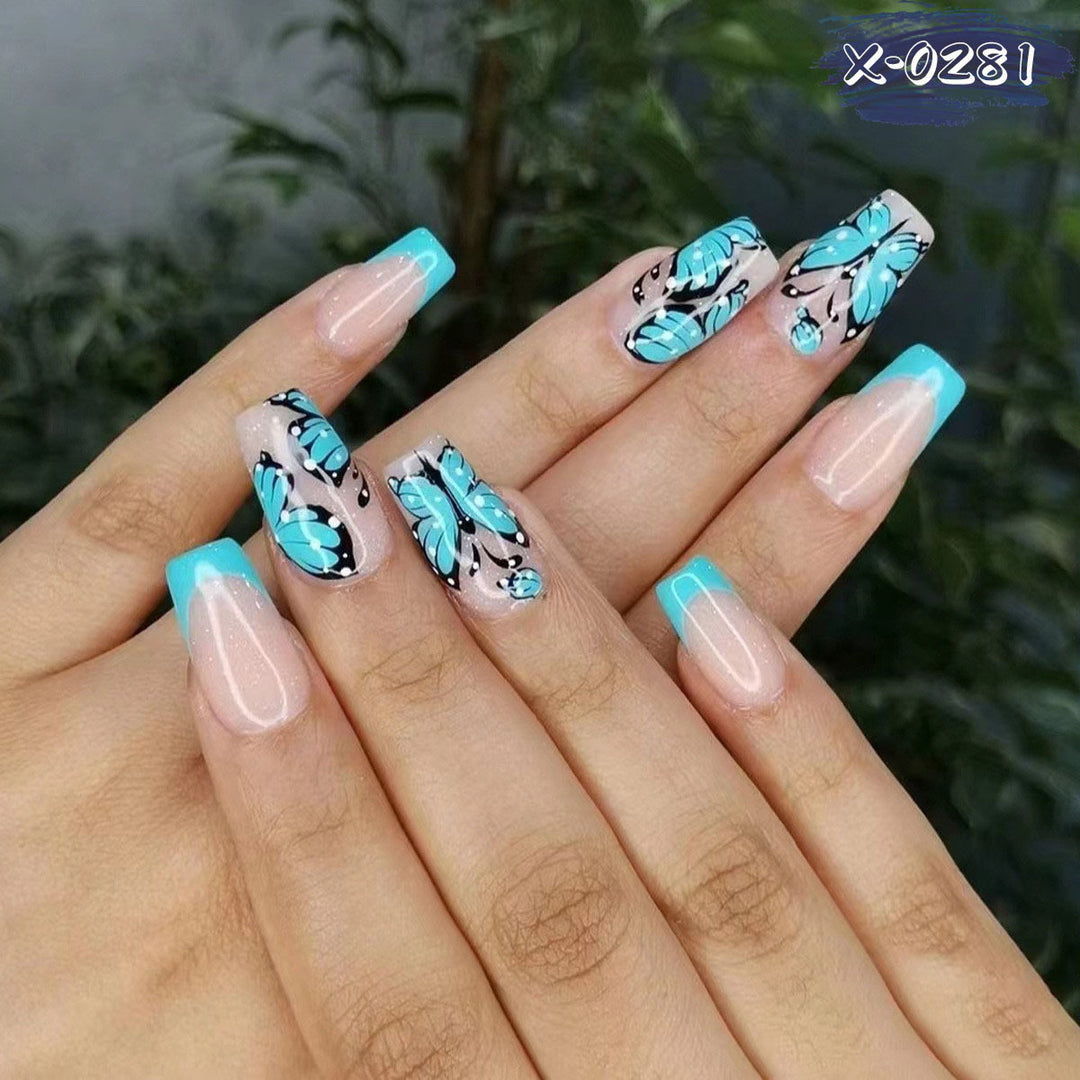 Artistic Butterfly Nail Art Set